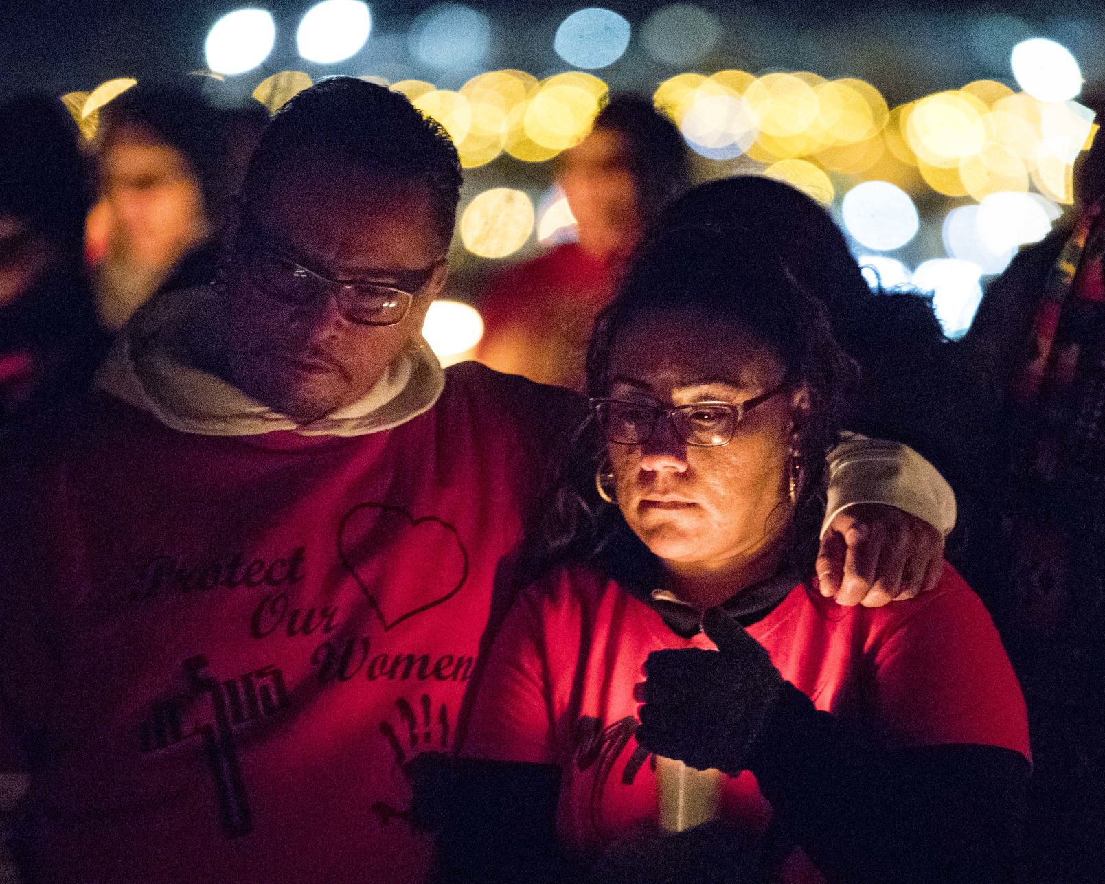 Candlelight vigil
